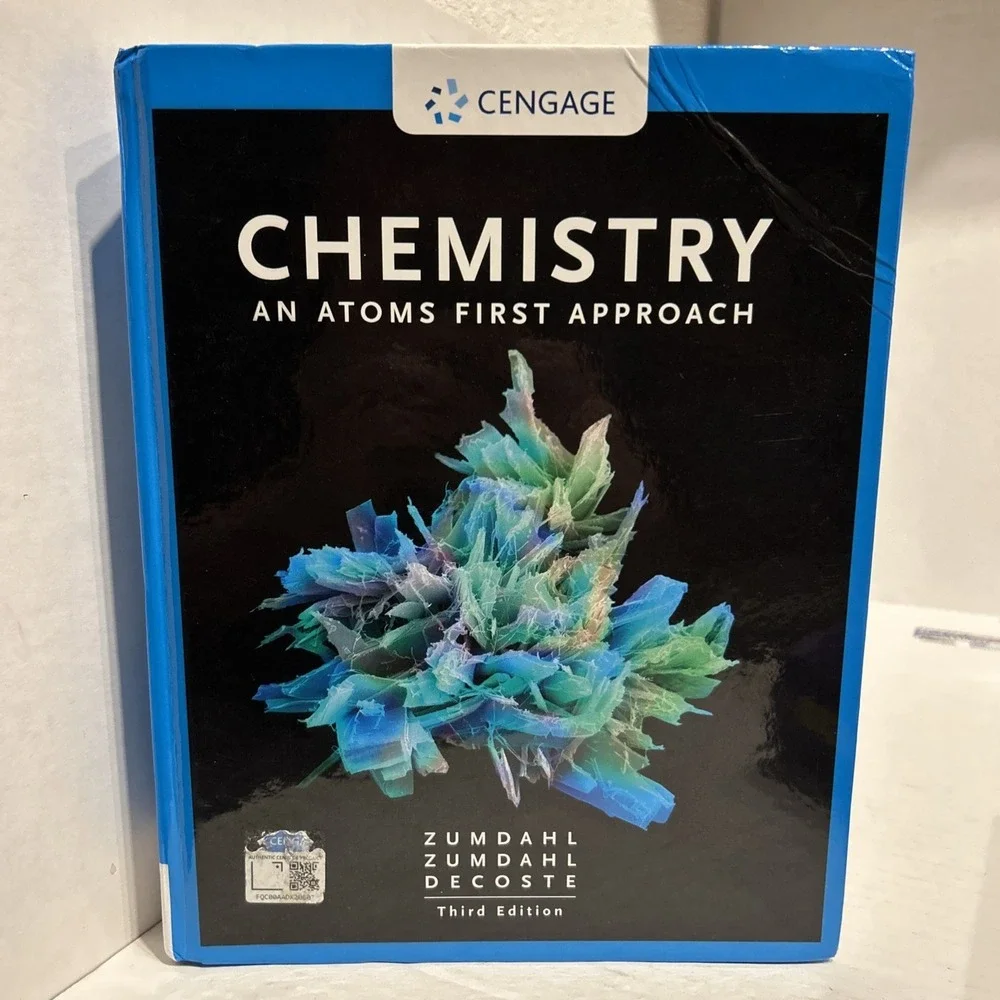 Chemistry An Atoms‎ First Approach by Donald J. DeCoste, Steven Zumdahl Textbook